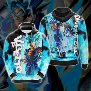 Dragon Ball Vegetto Unisex 3D T-shirt Zip Hoodie Pullover Hoodie Hoodie S 