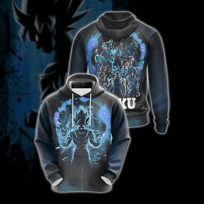 Dragon Ball - Goku New Style Unisex Zip Up Hoodie Hoodie