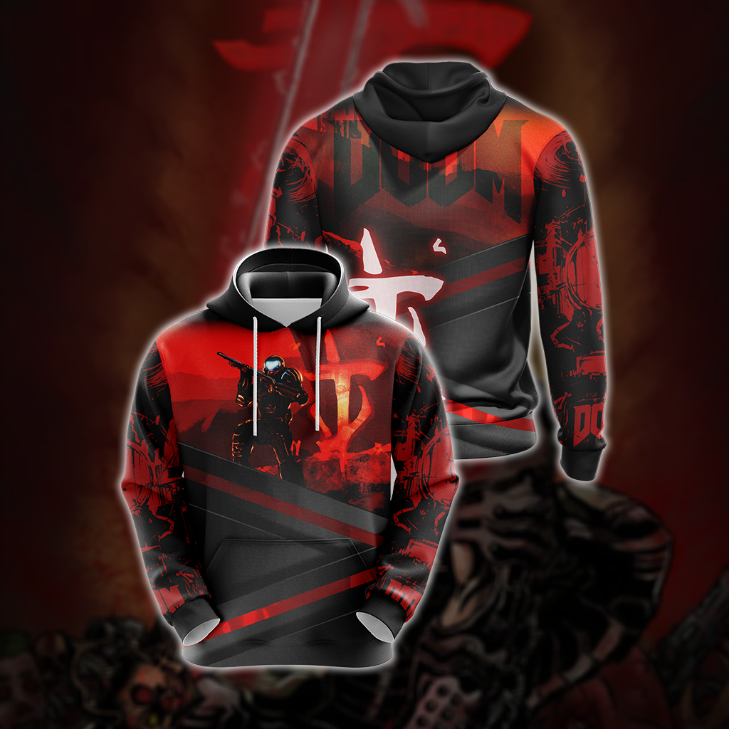 Doom New Version Unisex 3D T-shirt Hoodie