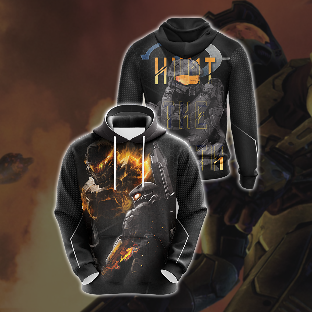 Halo Hunt The Truth Unisex 3D T-shirt Hoodie