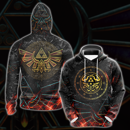 The Legend of Zelda All Over Print T-shirt Tank Top Zip Hoodie Pullover Hoodie Hawaiian Shirt Hoodie