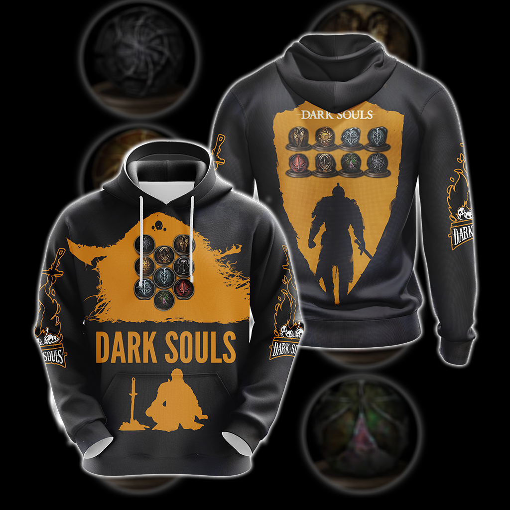 Dark Souls Game Convenants Unisex 3D T-shirt Hoodie