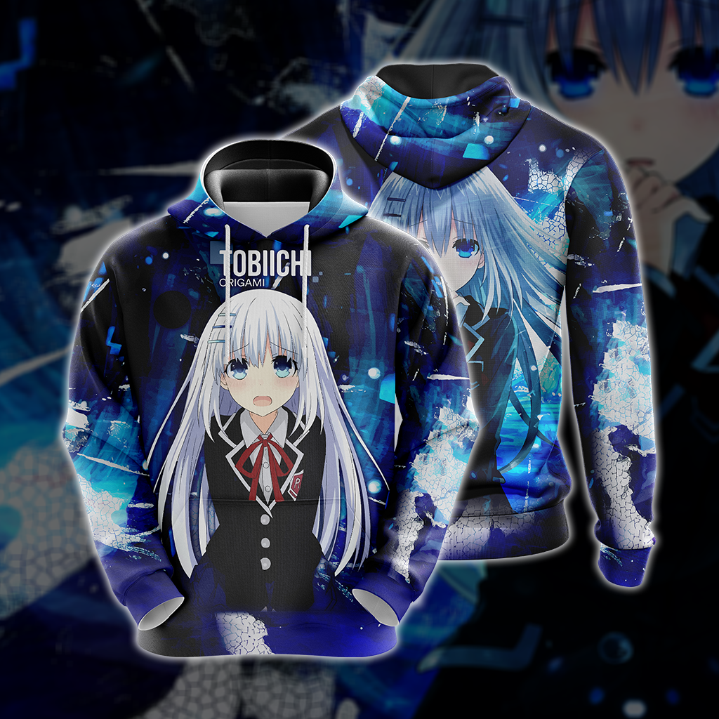 Date A Live - Tobiichi Origami New Unisex 3D T-shirt Hoodie