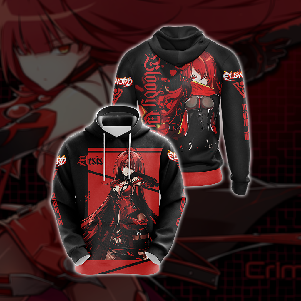 Elsword Elesis Unisex 3D T-shirt Hoodie