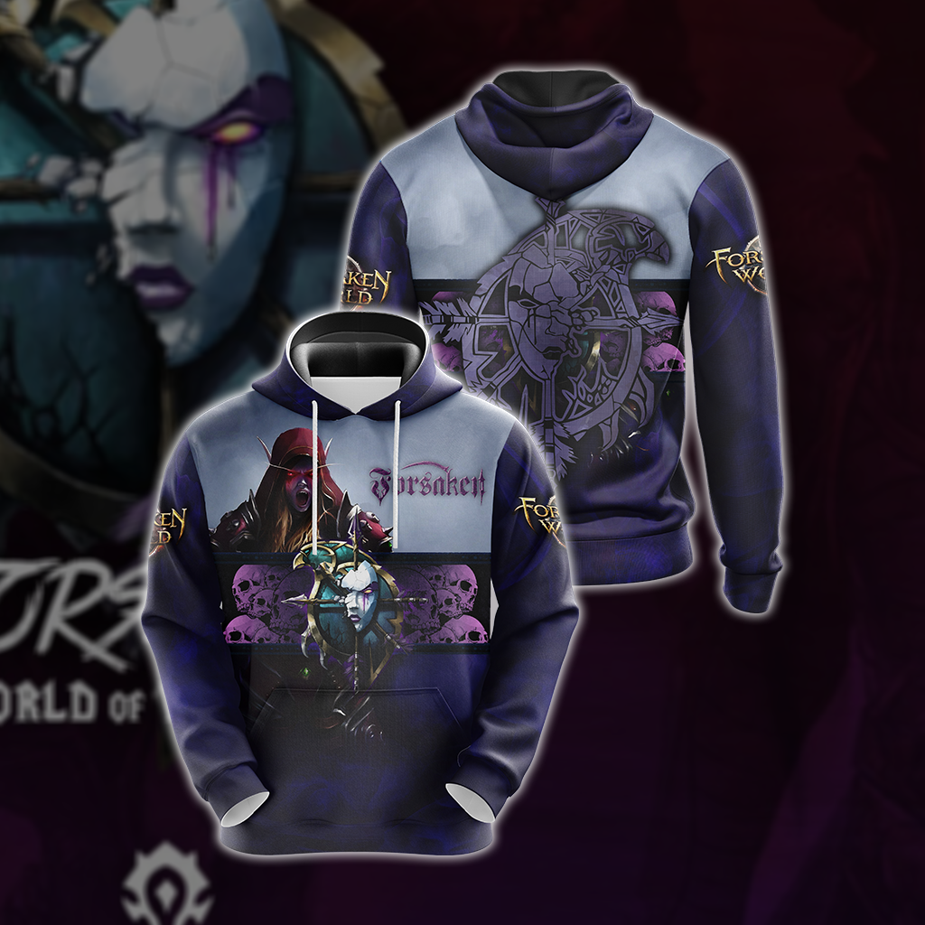 World Of Warcraft - Forsaken Unisex 3D T-shirt Hoodie