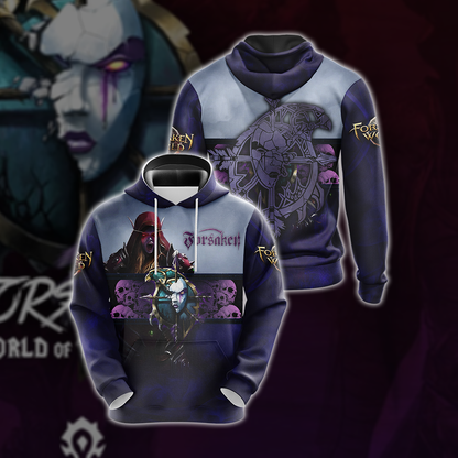 World Of Warcraft - Forsaken Unisex 3D T-shirt Hoodie