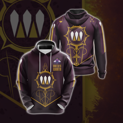 Destiny The Queen's Wrath Unisex 3D T-shirt Hoodie