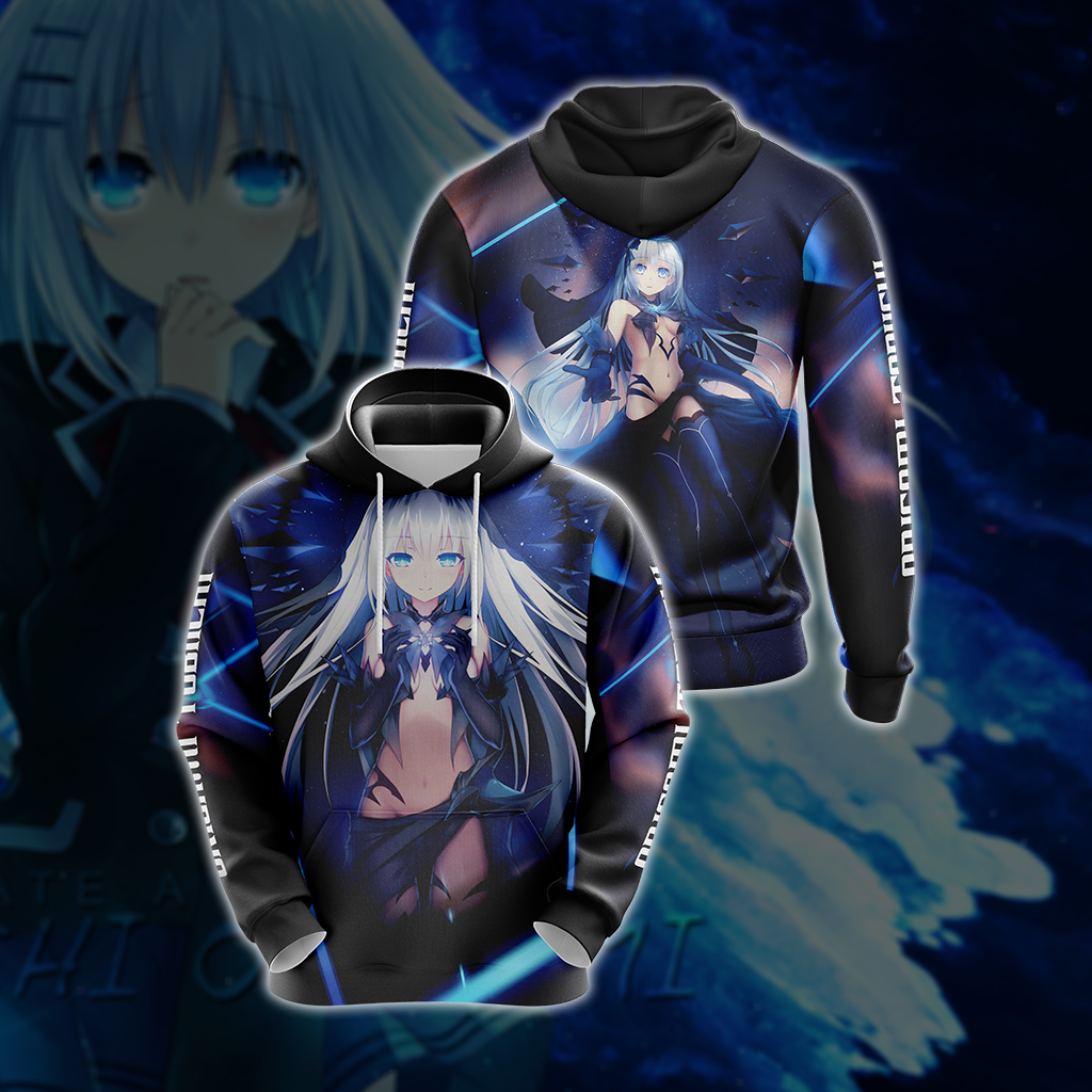 Date A Live - Tobiichi Origami Unisex 3D T-shirt Hoodie