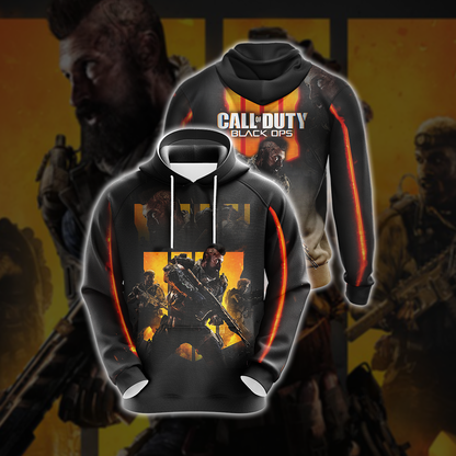 Call of Duty - Black Ops 4 New Look Unisex 3D T-shirt Hoodie