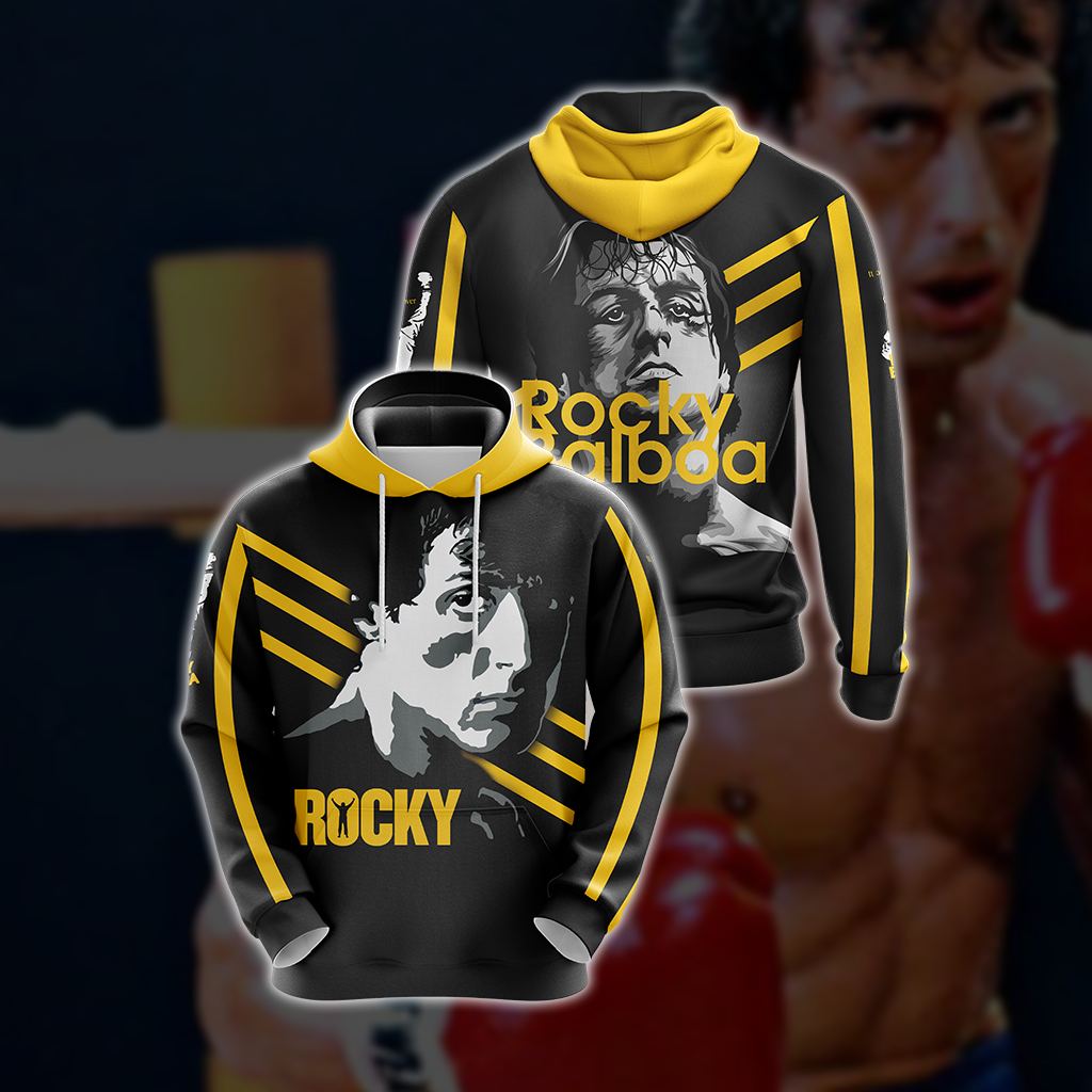 Rocky Balboa New Style Unisex 3D T-shirt Hoodie
