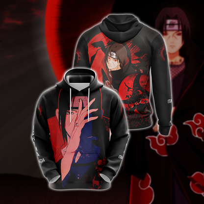 Naruto - Uchiha Itachi Unisex 3D T-shirt Hoodie