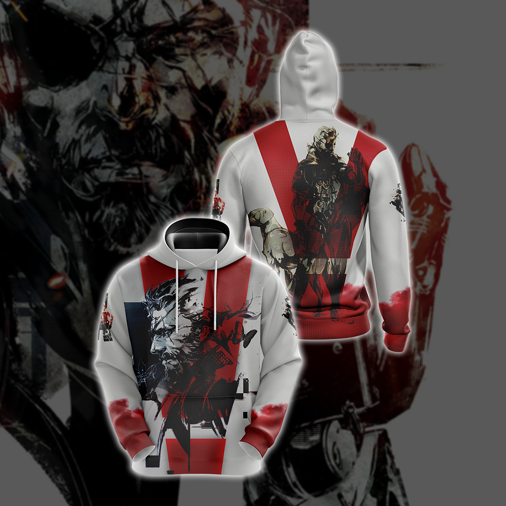 Metal Gear Solid Game Unisex 3D T-shirt Hoodie