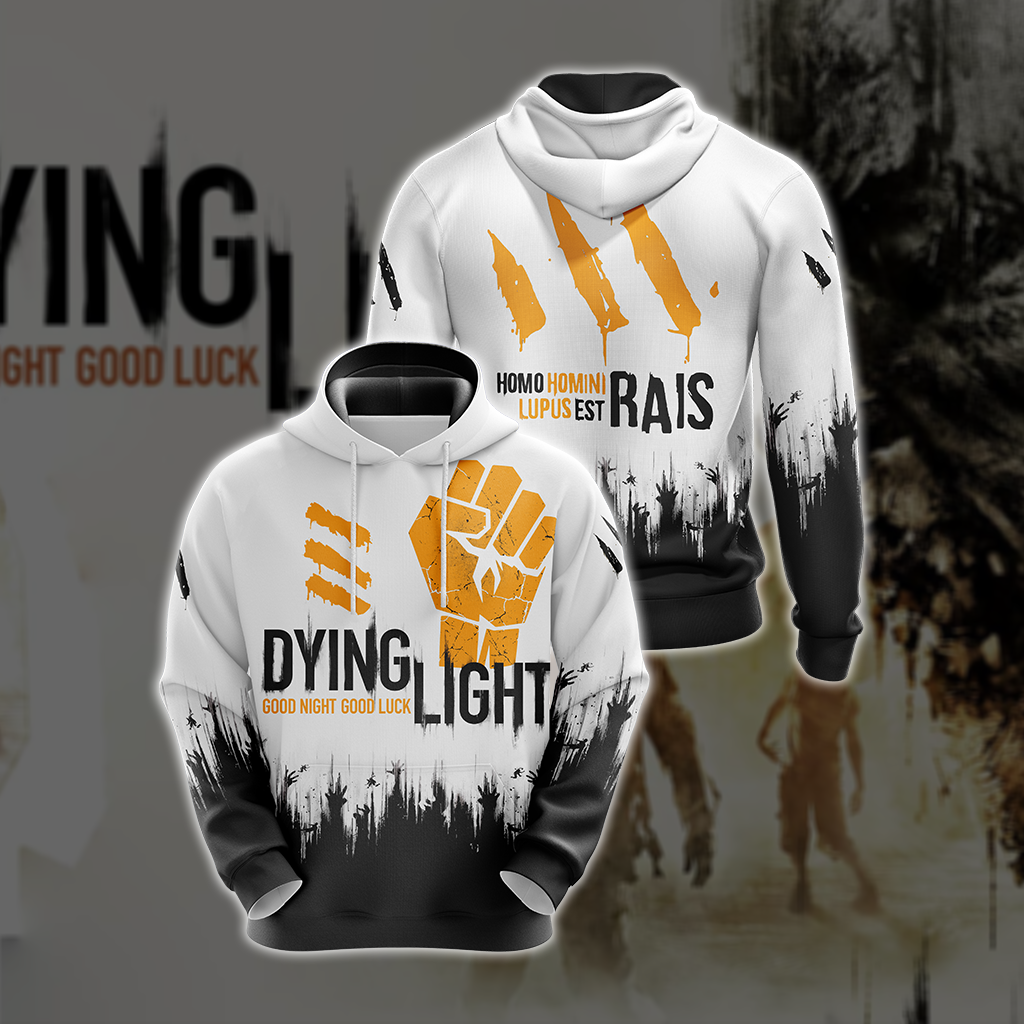 Dying Light - Good Night Good Luck Unisex 3D T-shirt Hoodie