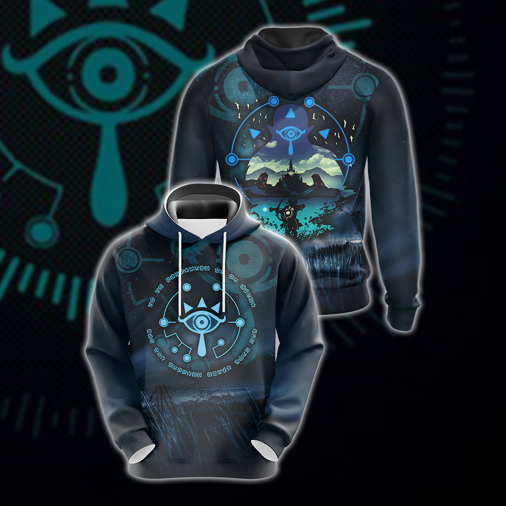 The Legend of Zelda - Sheikah Symbol Unisex 3D T-shirt Hoodie