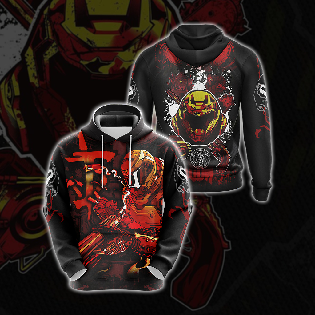 Doom - Slayers New Style Unisex 3D T-shirt Hoodie
