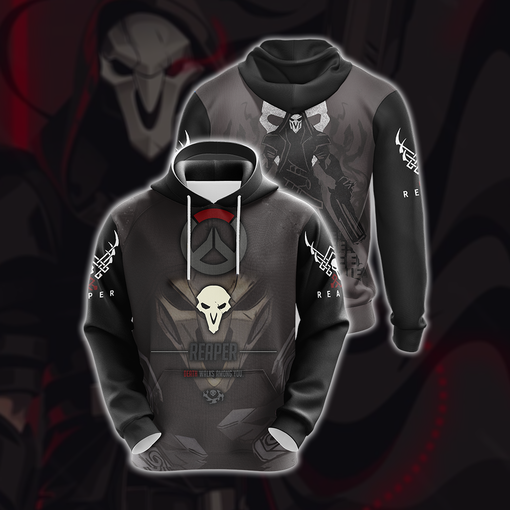 Overwatch - Reaper Unisex 3D T-shirt Hoodie
