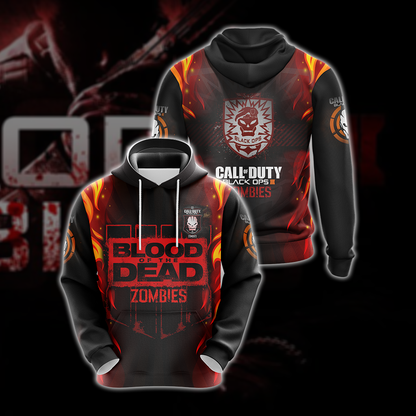 Call of Duty: Black Ops Zombies Unisex 3D T-shirt Hoodie
