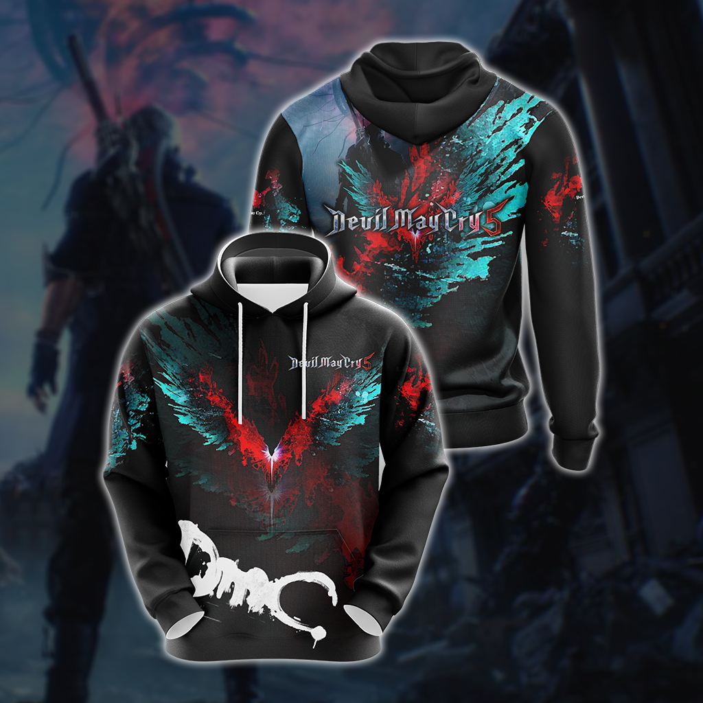 Devil May Cry 5 Unisex 3D T-shirt Hoodie