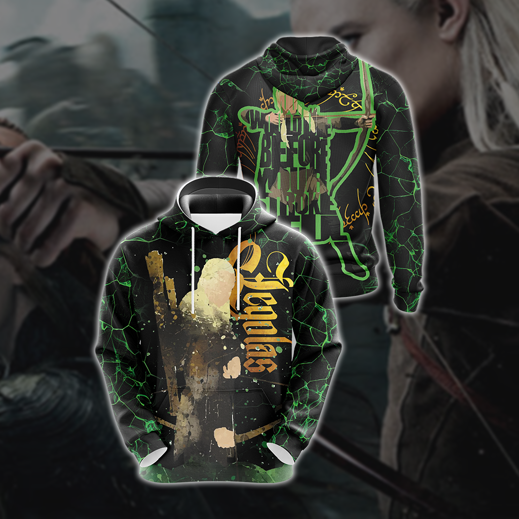 Lord Of The Ring - Legolas Unisex 3D T-shirt Hoodie