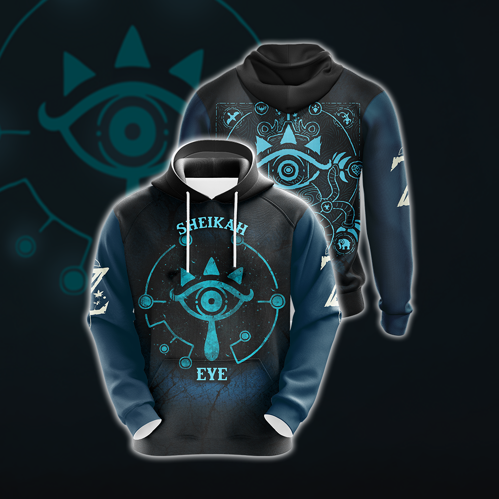 The Legend of Zelda - Sheikah Eye New Unisex 3D T-shirt Hoodie