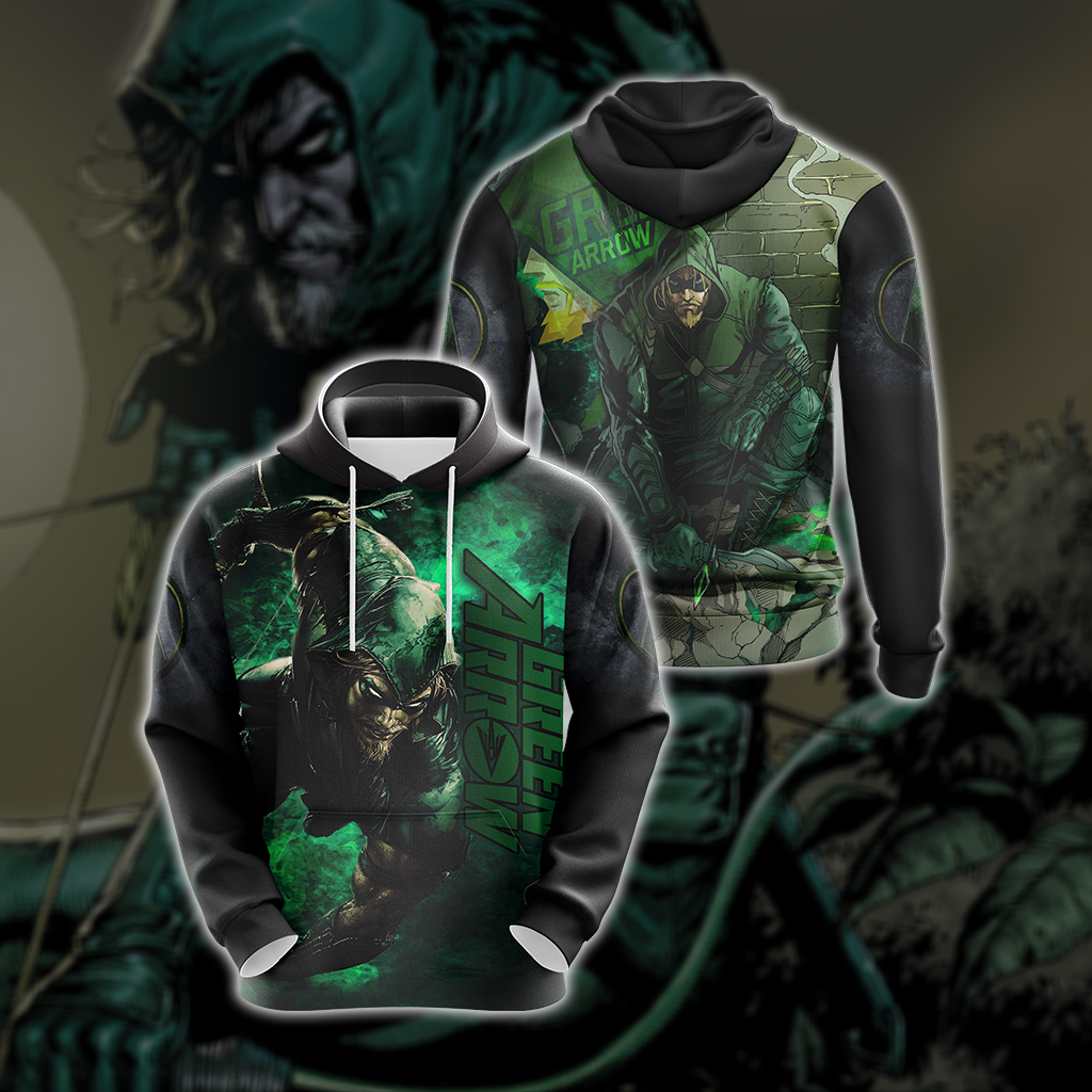 Dc Green Arrow Unisex 3D T-shirt Hoodie