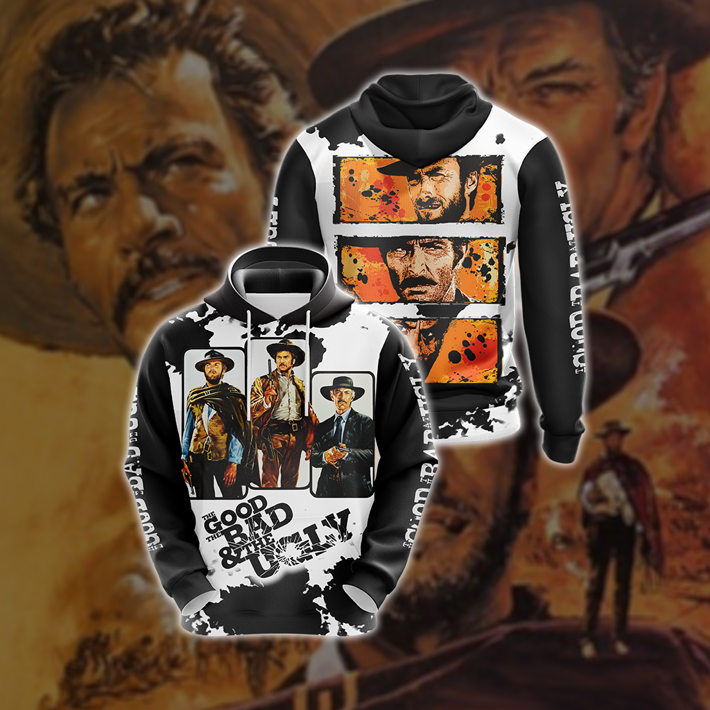 The Good The Bad The Ugly Unisex 3D T-shirt Hoodie