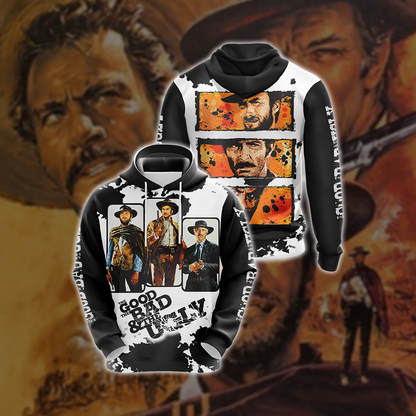 The Good The Bad The Ugly Unisex 3D T-shirt Hoodie