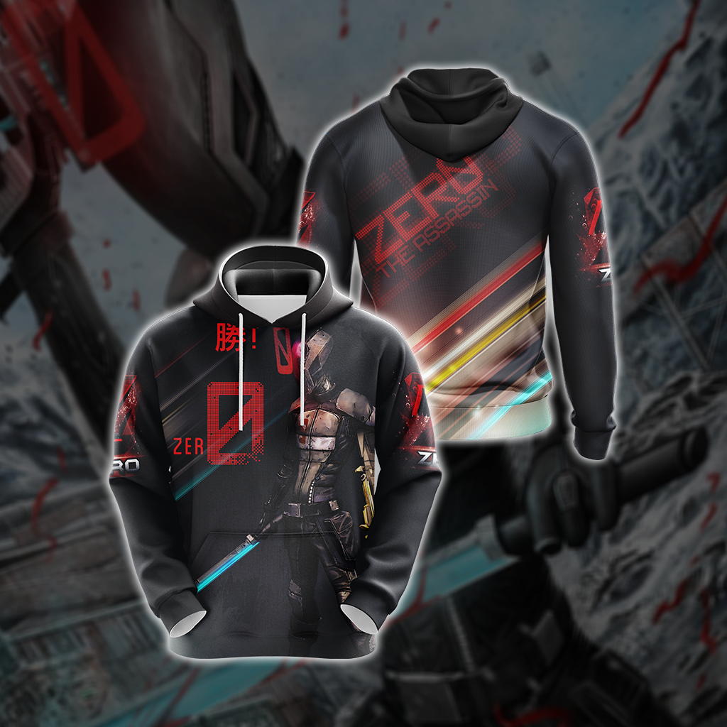 Borderlands - Zero Assassin New Unisex 3D T-shirt Hoodie