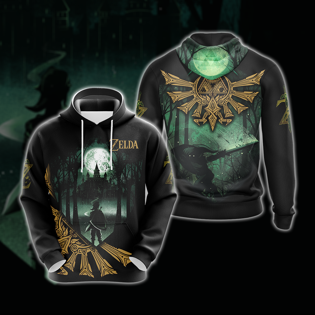 The Legend Of Zelda Unisex 3D T-shirt Zip Hoodie Hoodie