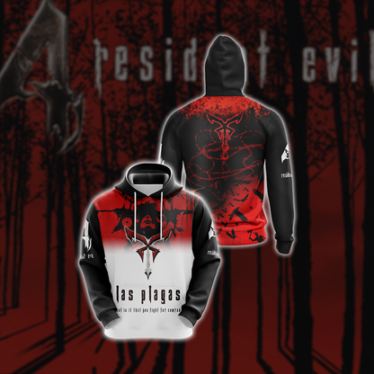 Resident Evil - Las Plagas Unisex 3D T-shirt Hoodie