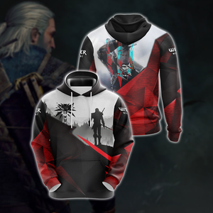 The Witcher 3 Emblem Unisex 3D T-shirt Hoodie S 