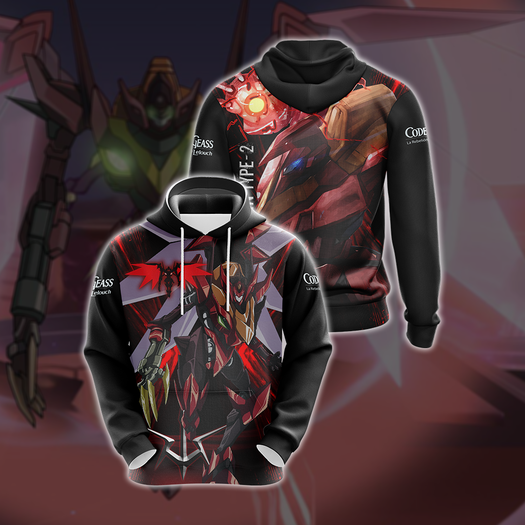 Code Geass Unisex 3D T-shirt Hoodie