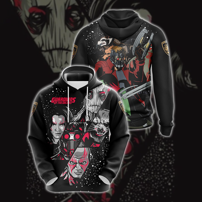 Guardians Of The Galaxy Unisex 3D T-shirt Hoodie