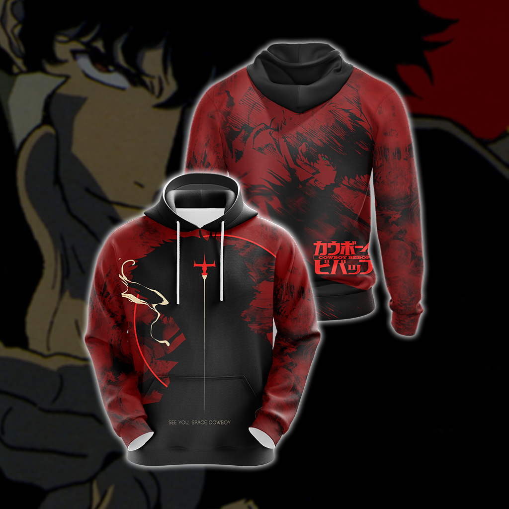 Cowboy Bebop - Spike Unisex 3D T-shirt Hoodie
