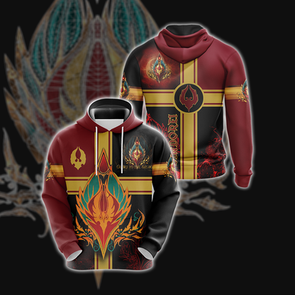 Warcraft Crest Of Sin'Dorei Style Unisex 3D T-shirt