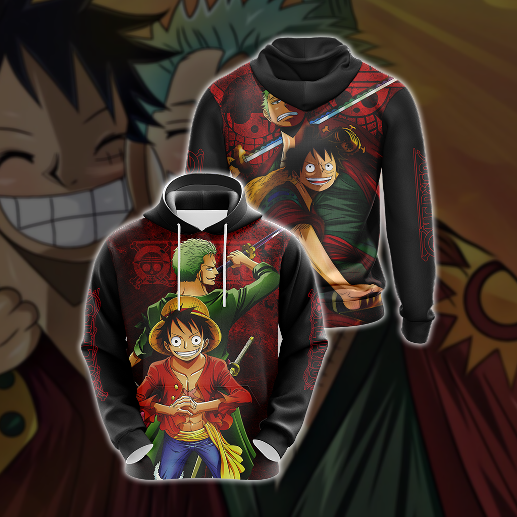 One Piece Unisex 3D T-shirt Hoodie