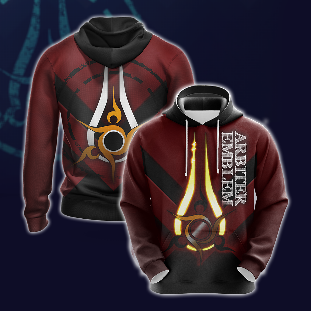 Halo 5 - Arbiter Emblem Unisex 3D T-shirt Hoodie