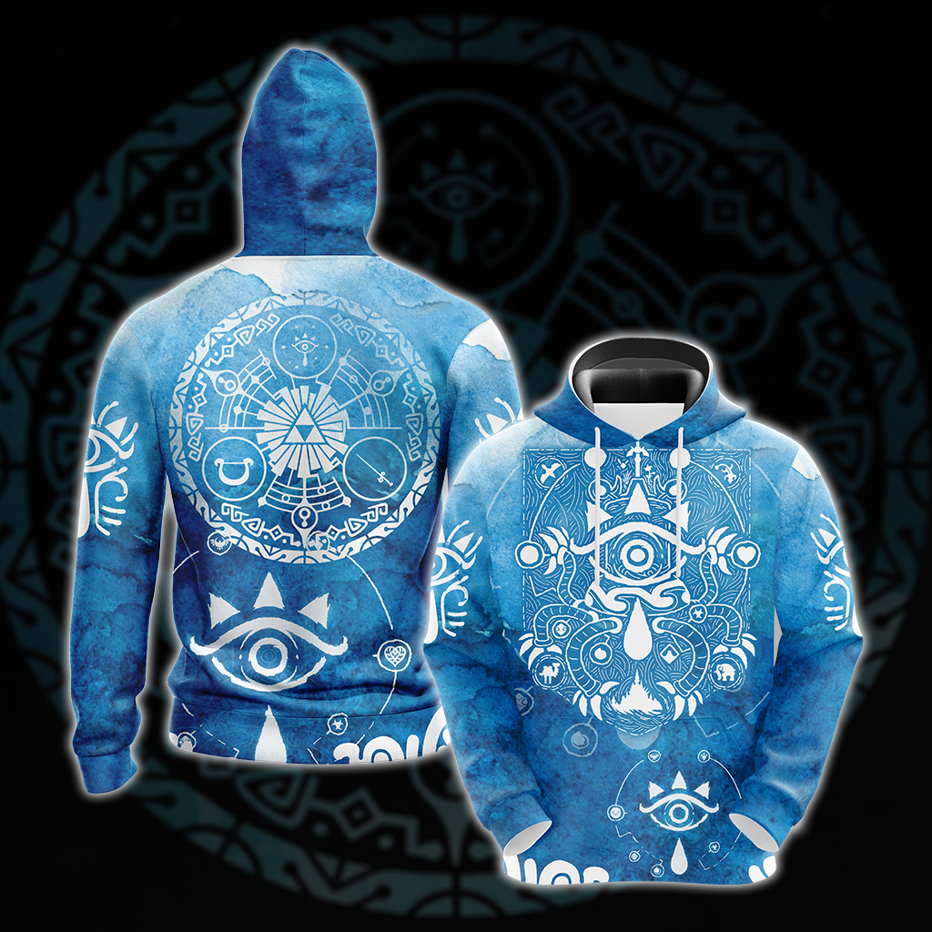 The Legend of Zelda All Over Print T-shirt Tank Top Zip Hoodie Pullover Hoodie Hoodie