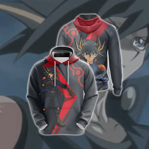 Yu-Gi-Oh! Fudo Yusei New Style Unisex 3D T-shirt Hoodie S 