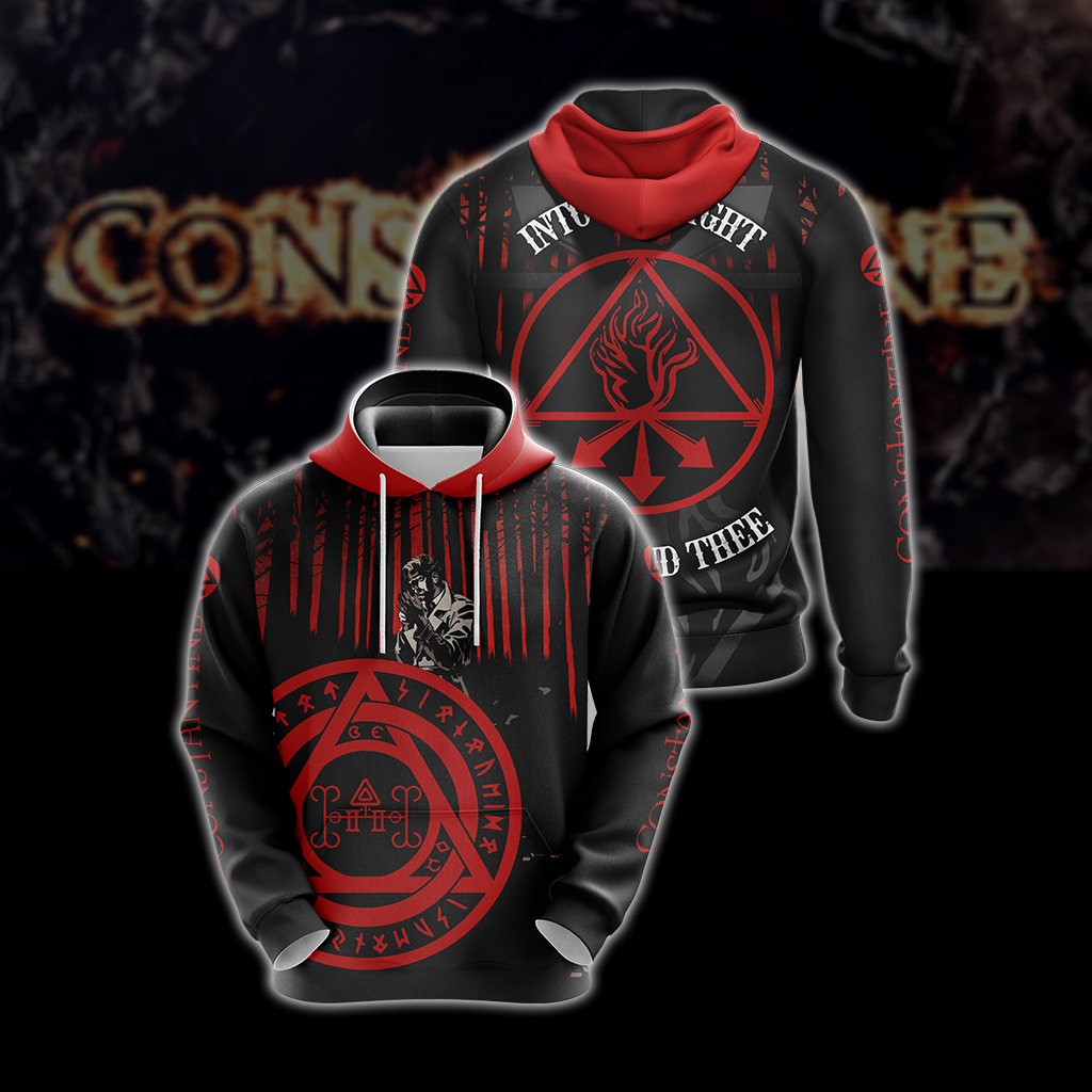 Constantine New Unisex 3D T-shirt Hoodie
