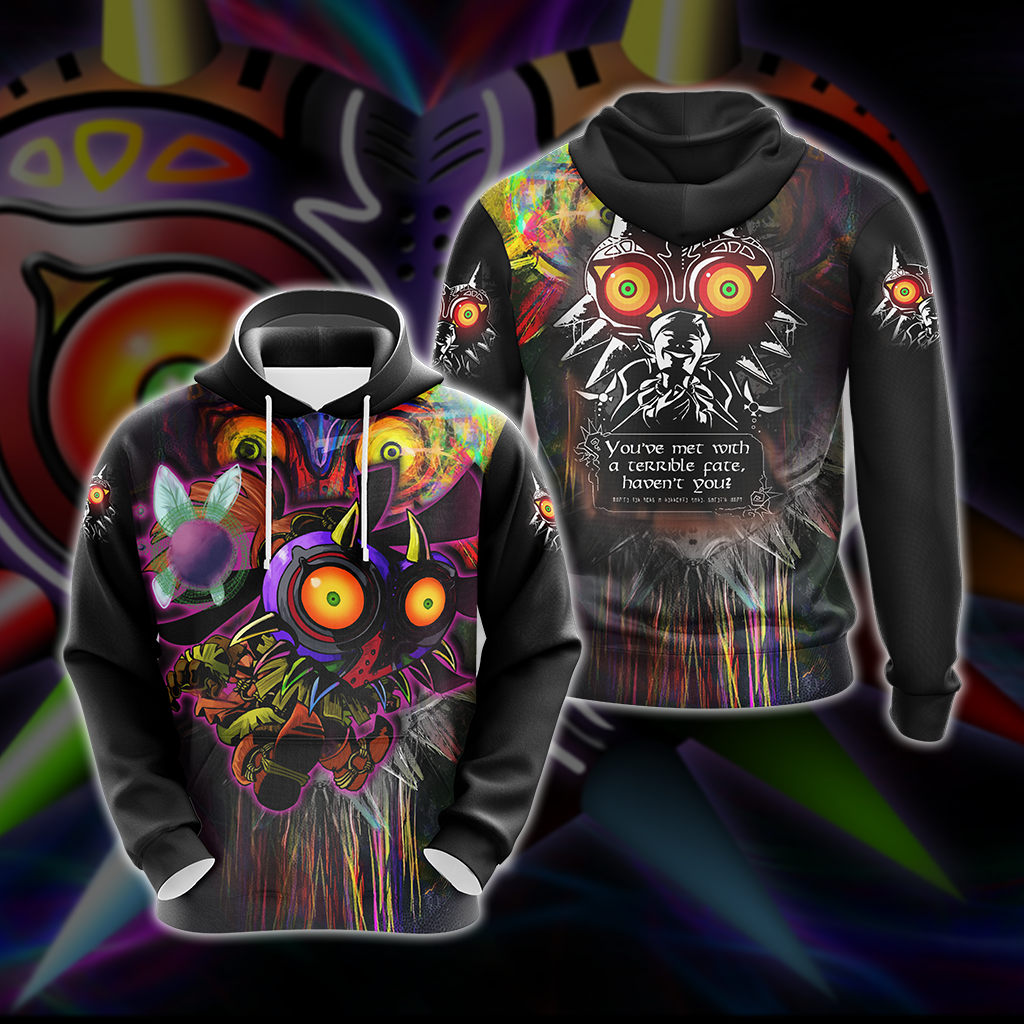The Legend Of Zelda Majora's Mask Unisex 3D T-shirt Zip Hoodie Hoodie