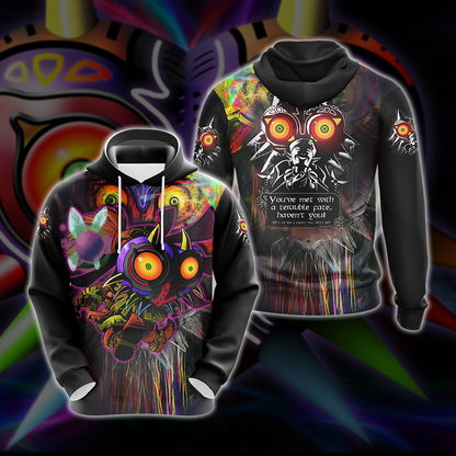 The Legend Of Zelda Majora's Mask Unisex 3D T-shirt Zip Hoodie Hoodie
