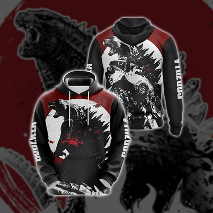 Godzilla New Unisex 3D T-shirt Hoodie