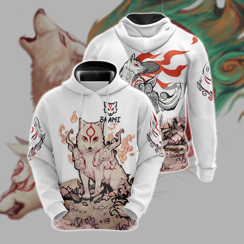 Okami New Unisex 3D T-shirt Hoodie