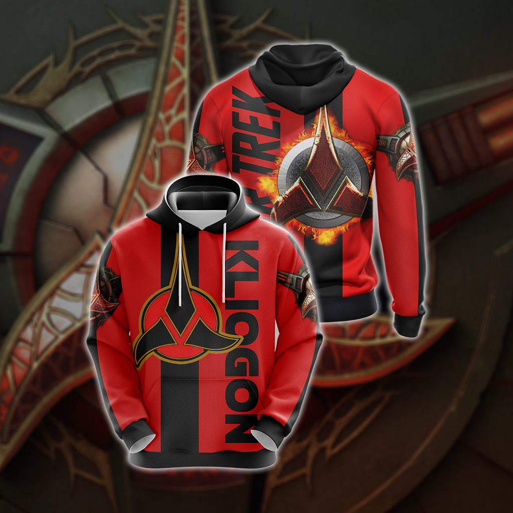Star Trek - Klingon Symbol Unisex 3D T-shirt Hoodie