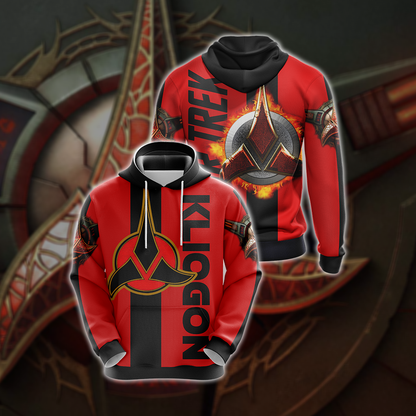 Star Trek - Klingon Symbol Unisex 3D T-shirt Hoodie