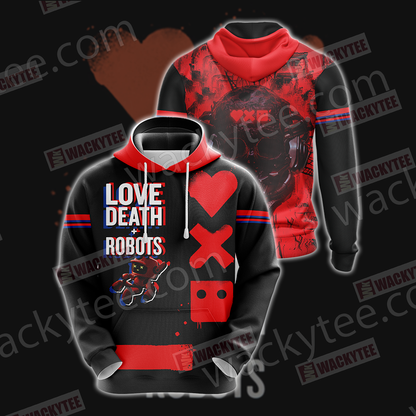 Love, Death & Robots Unisex 3D T-shirt Hoodie