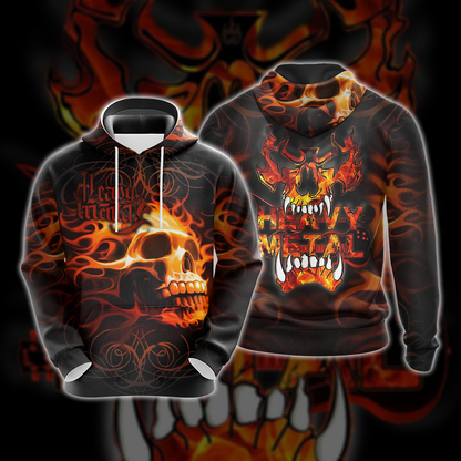 Heavy Metal Music Unisex 3D T-shirt Hoodie