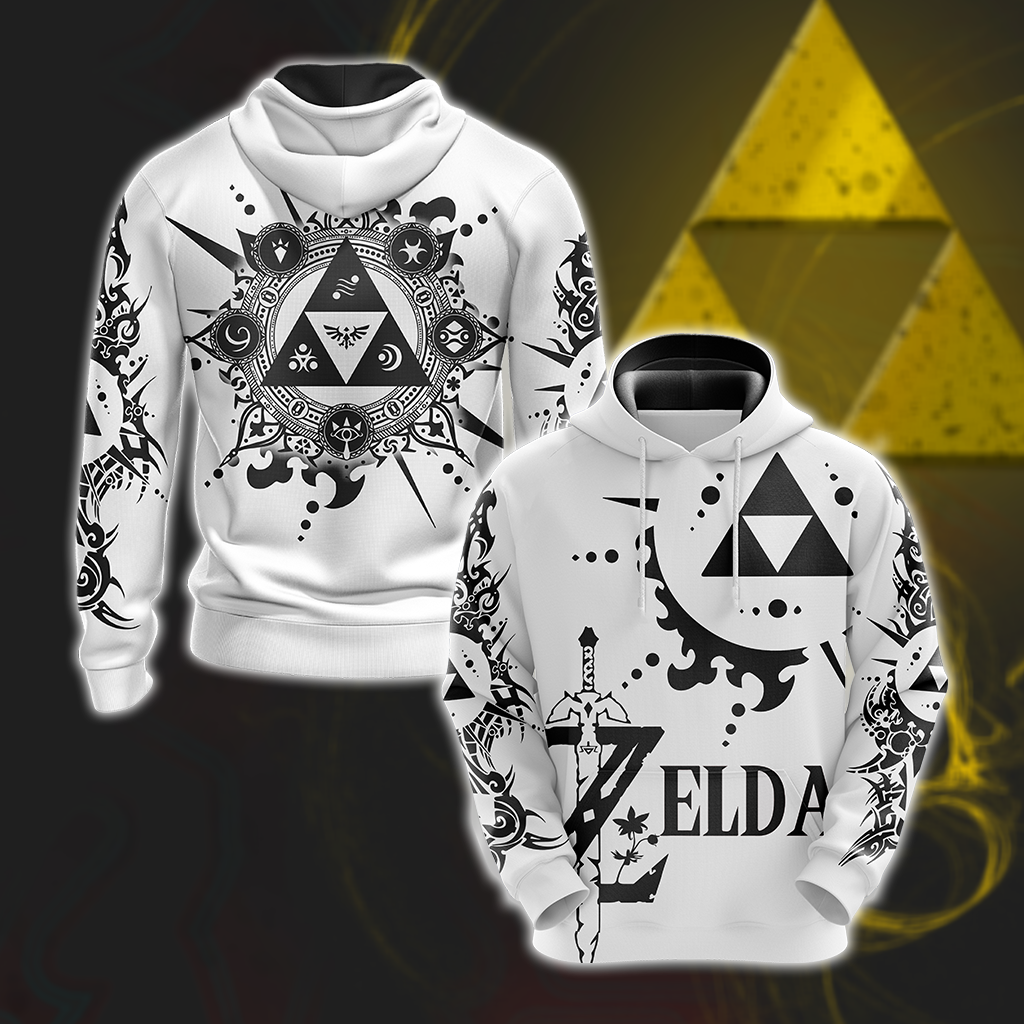The Legend Of Zelda T-shirt Zip Hoodie Pullover Hoodie Hoodie