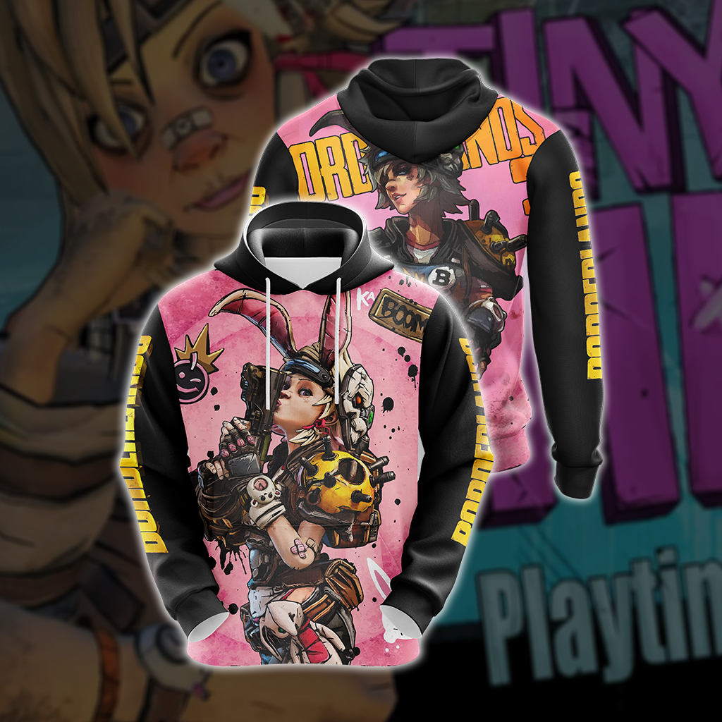 Borderlands 3 - Tina Boom Unisex 3D T-shirt Hoodie